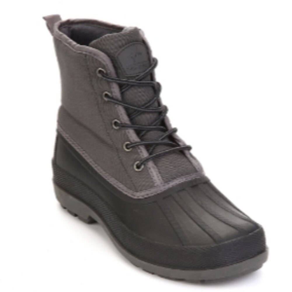 POLAR ARMOR MEN'S COLD WEATHER BLAST DUCK BOOTS- WATERPROOF -GREY-SIZE 12